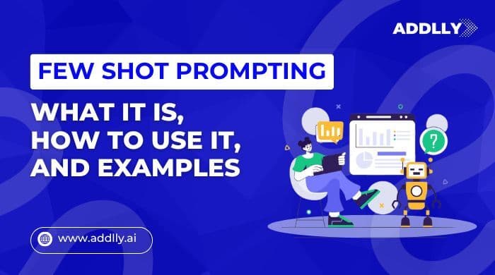 Few-shot prompting example demonstration